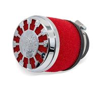 Filtre à air Malossi Red Filtre connecteur E13, 42-58,5 mm | Raccord rond et flexible, mousse polyuréthane à pores ouverts, OEM 0413528 compatible avec Cross Ering