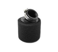 filtre à air moto 35 38 42 45 48 50 52 53 55mm Motorcycle Foam Air Filter For GY6 110 150 200cc Sponge Cleaner Scooter Pit Bike Accessory(35MM-Bent black)