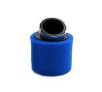 filtre à air moto 35 38 42 45 48 50 52 53 55mm Motorcycle Foam Air Filter For GY6 110 150 200cc Sponge Cleaner Scooter Pit Bike Accessory(42MM-Bent black)