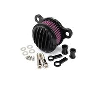 Filtre à Air Moto Filtre À Air Pour Moto D'admission Pour XL883 Pour XL1200C 48 72 Pour Quarante Pour Huit Pour Soixante-Deux 91-2022(Black red)