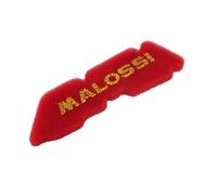 Filtre à air mousse rouge Malossi compatible Gilera Runner 50 | Mousse polyuréthane à cellules ouvertes, OEM 1411778 pour boîte à air Piaggio NRG 50 Power AC Luft C45300
