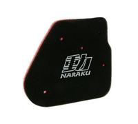 Filtre à air Naraku Double Layer pour CPI, Keeway avec moteur 50cc 1E40QMB/A 4 temps