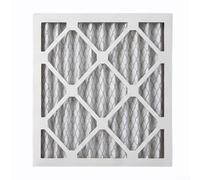 Filtre à air plissé de 50,8 x 50,8 x 2,5 cm pour four CVC, réduction efficace de la poussière et des allergènes, cadre en fibre métallique, installation simple (4)