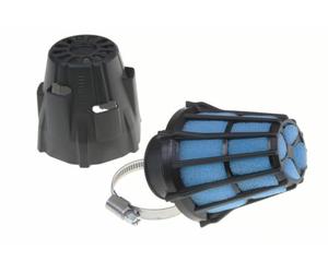 FILTRE A AIR POLINI BLUE AIR BOX PHBG NOIR FIXATION DROITE DIAM 32 (203.0080)
