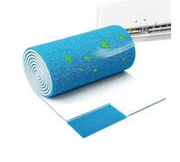 Filtre à air pour ouvertures d'aération - Modèle lourd, découpable, résistant à la poussière - Matériau de filtre de poêle HVAC - Pour sol, plafond, grilles de four, appartement, bureau, camping-car