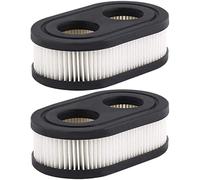 Filtre à Air pour Tondeuse à Gazon 2 pcs Filtre à Air pour Filtre à Pelouse pour Moteur de Tondeuse à Gazon Filtre à Air pour Moteurs Peut Remplacer l'ancien Filtre Tondeuse de Briggs Stratton
