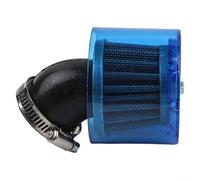 Filtre à air pour VTT avec tête de champignon double couche en acier inoxydable, disponible en tailles 35 mm et 38 mm et bouche droite/oblique pour une entrée d'air plus propre (biseau de 38 mm)