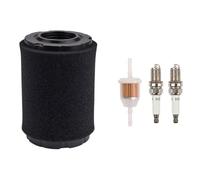 Filtre à air, pré-filtre et filtre à carburant pour kit Combo pour tondeuses à gazon résidentielles - Convient pour Briggs & Stratton 13,5-19,5 pour moteurs HP Intek et numéros de pièce OEM 590825