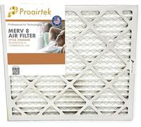 Filtre à air Proairtek AF18201M08SWH modèle 18 x 20 x 1, MERV 8 ; idéal pour tous ceux qui veulent un air propre et net dans leur maison ; il capture les particules microscopiques en suspension dans