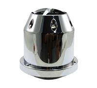 Filtre à air R-EP for voiture, 76 mm (3 pouces), filtre charbon actif haute performance for purificateur universel, lavable(Sliver)