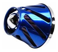 Filtre a air helix bleu fixation droite diam 35-28