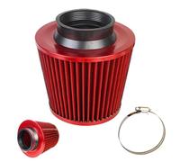 Filtre à air rond conique | Filtres d'admission d'air universels de 76 mm - Cône d'entrée froide de rechange multifonction haute performance pour vélos et vélos