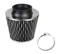 Filtre à air rond conique | Filtres d'admission d'air universels de 76 mm | Cône d'entrée froide de rechange multifonction haute performance pour vélos et vélos