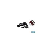 Filtre A Air Tun'r D28-35-42-45-46-47-48-49-50 Conique Kn Pm Droit Chrome
