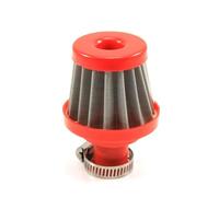 Filtre À Air Universel 12mm Diamètre Intérieur 0.5Inch pour Voiture Moto Respirateur Purification d'air(Red)