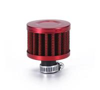 Filtre À Air Universel Pour Voiture 12 Mm 25 Pour Moto Couvercle De Ventilation Du Carter D'admission D'air Filtre à Air(12MM-RED)