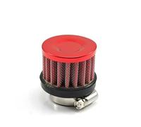 Filtre À Air Universel Pour Voiture 12 Mm 25 Pour Moto De Couvercle Ventilation Du Carter D'admission D'air Filtre à Air(25MM-RED)