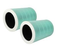 vhbw 2x Filtre à air compatible avec Xiaomi Mi Air Purifier 3C, Mi Air Purifier 3H purificateur - multicouches HEPA (HEPA) + charbon actif