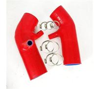 Filtre À Air Voiture Kit de tuyau d'admission d'air en Silicone, Compatible avec conduit d'entrée d'air, pour Nissan pour 370z 2009 2010 2011 2012 2013 2014(K8-284 RED)