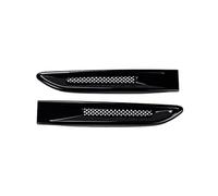 Filtre À Air Voiture Pour Jaguar pour XF pour XFL XE F-Pace F Pace X761 évents capot couvercle protection grille d'admission ventilation sortie garde-boue latéral voiture( Black)