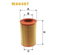 Filtre à air WIX FILTERS WA6487