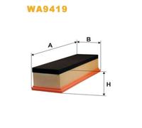 Filtre à air WIX FILTERS WA9419