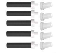 Filtre à bec verseur de rechange avec tige en carbone et buse en silicone compatible avec la série de bouteilles filtrantes à eau pour une hydratation quotidienne et extérieure (5 + 5)