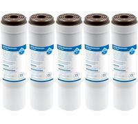 Filtre à bloc de carbone 10″ (4,5″) - filtre à eau potable au charbon actif pour boîtier de filtre standard - réduction du chlore, cartouche de rechange