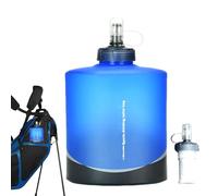 Filtre à bouteille d'eau - Récipient d'eau de voyage pliable, conception de sacs de course | Système de purification d'adsorption de charge pliante, bouteille portable pour voyages en plein air, rando