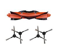 Filtre à brosse latérale en lin compatible avec Viomi V2 V-RVCLM21B, compatible avec aspirateur robot Mijia STYJ02YM (couleur : B)