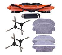 Filtre à brosse latérale en lin compatible avec Viomi V2 V-RVCLM21B, compatible avec aspirateur robot Mijia STYJ02YM (couleur : G)