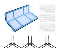 Filtre à brosse latérale et chiffon de rechange conçu pour s'adapter aux aspirateurs V3, V3s, V5, V5s et V5s Pro (B)