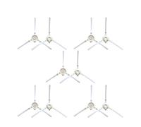 Filtre à brosse latérale HEPA compatible avec l'aspirateur robot Tefal Rowenta Explorer 20 40 50 75 RG7687/RR7687WH Serie Smart Force Sweep X3 (Color : 10 Side Brush)