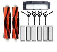 Filtre à brosse latérale principal compatible avec Xiaomi 1 1S SDJQR01RR | Pièces de rechange compatibles avec Xiaomi SDJQR03RR compatible avec Roborock E2 E3 E4 E5 S4 S4 Max S5 (3)