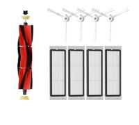 Filtre à brosse latérale principal compatible avec Xiaomi 1 1S SDJQR01RR | Pièces de rechange compatibles avec Xiaomi SDJQR03RR compatible avec Roborock E2 E3 E4 E5 S4 S4 Max S5 (1)