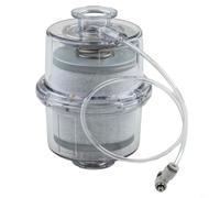 Filtre à brouillard d'huile pour pompe à vide pour laboratoire KF25/KF40 | Séparateur de brouillard d'huile pour pompes à vide, boîtier en plastique transparent, filtration à 95 %, industriel