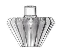 Filtre à café à papier pour origami goutteur acrylique cône de pressage pour Hario V60 et Kalita Wave Filtre à café transparent Assistant pour verser sur le brassage