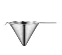 Filtre à Café Conique en Acier Inoxydable Réutilisable pour Maison | Passoire Argentée, Nettoyage Facile, Usage Domestique et Professionnel, pour Café Moulu et Thé