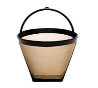 Filtre à café conique réutilisable GoldTone 4 tasses n 2 Filtre à café permanent conique n 2 - compatible avec la plupart des cafetières Cuisin