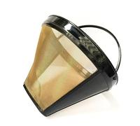 Filtre à café conique réutilisable pour 4 tasses N°2 - Compatible avec la plupart Cuisinart, et autres Krups des cafetières