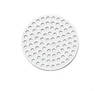 Filtre à café double couche réutilisable en acier inoxydable pour un débit d'eau uniforme dans le brassage (51 mm)