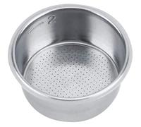 Filtre a cafe en Acier Inoxydable 51mm 2 Tasse Filtre a cafe reutilisable, Panier a Filtre poreux Non pressurise Passoire pour r,51