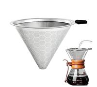 Filtre à café en acier inoxydable Dripper Méthode Pour Over Espresso En