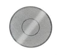 Filtre à café en acier inoxydable pour Hario V60 réutilisable pour V60 Mesh 62 mm Disque de rechange améliore l'extraction des arômes Débit uniforme Passe au lave-vaisselle Maille fine pour expresso