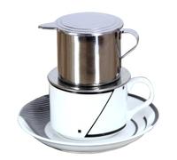 Filtre à café en acier inoxydable style vietnamien 50/100 ml