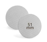 Filtre à café expresso,Passoire à expresso réutilisable en acier de 51 mm d'épaisseur de 1,7 mm d'épaisseur de 150 μm pour filtre à café de barista