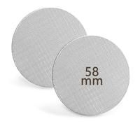 Filtre à café expresso,Passoire à expresso réutilisable en acier de 58 mm d'épaisseur de 1,7 mm d'épaisseur de 150 μm pour filtre à café de barista