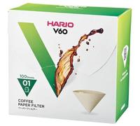 Filtre à café HARIO naturels x100 pour Dripper 1/2 tasses