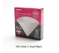 Filtre à café - Hario - V60 - Papier naturel - 4 tasses - Compatible 01 02