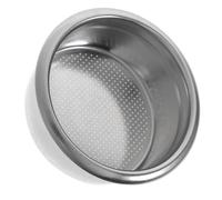 Filtre à Café Italien en Acier Inoxydable 58mm, Simple Couche | Tamis Ultra Fin, Bords Lisses et Arrondis, Extraction Régulière, Usage Bureau, Café et Entraînement